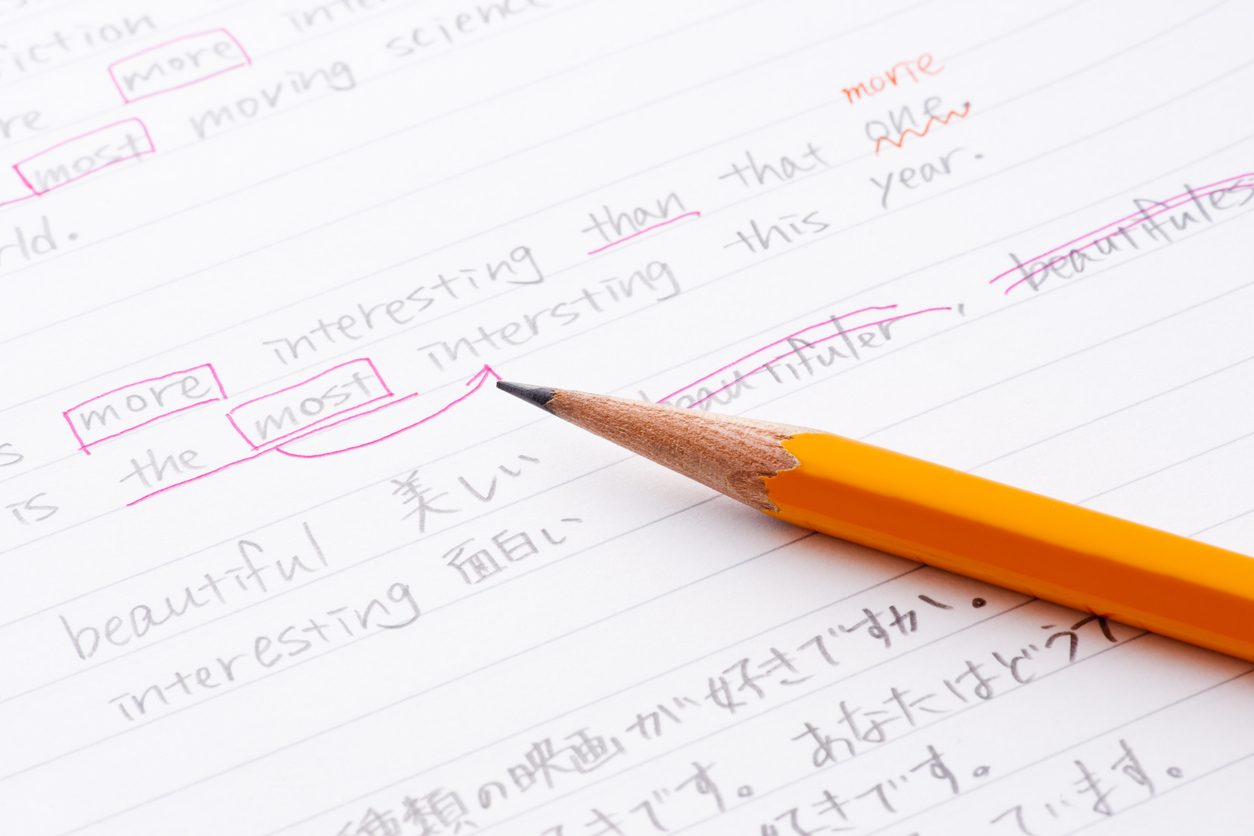 Writing inglés
