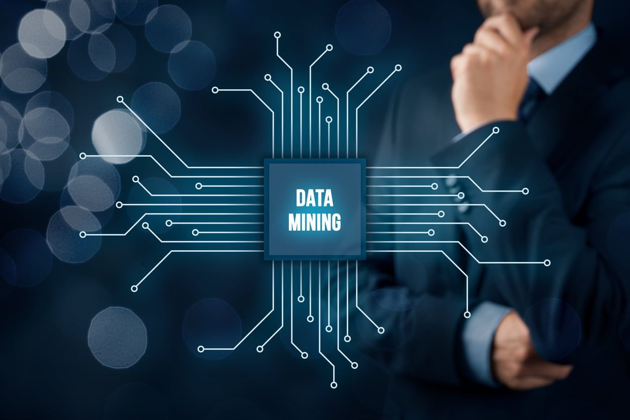 imagem ilustra o que é data mining
